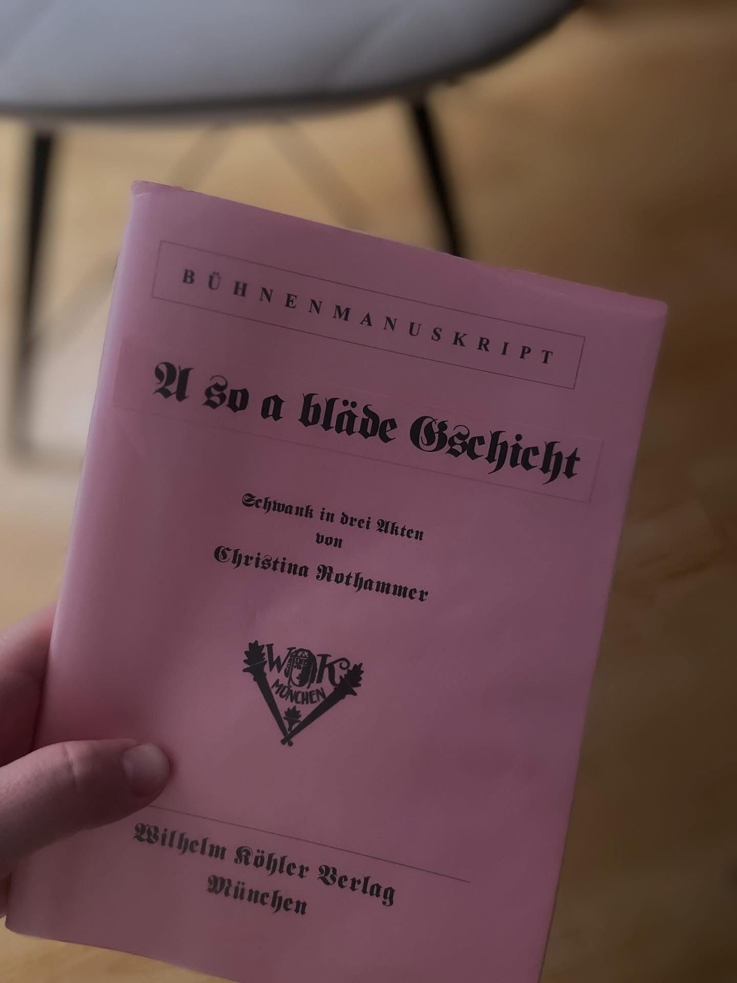 A so a bläde Gschicht